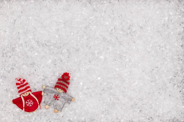 Weihnachtsgrußkarte. — Stockfoto