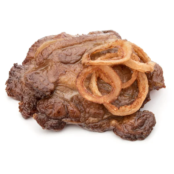 Gotowane smażone mięso wieprzowe — Zdjęcie stockowe