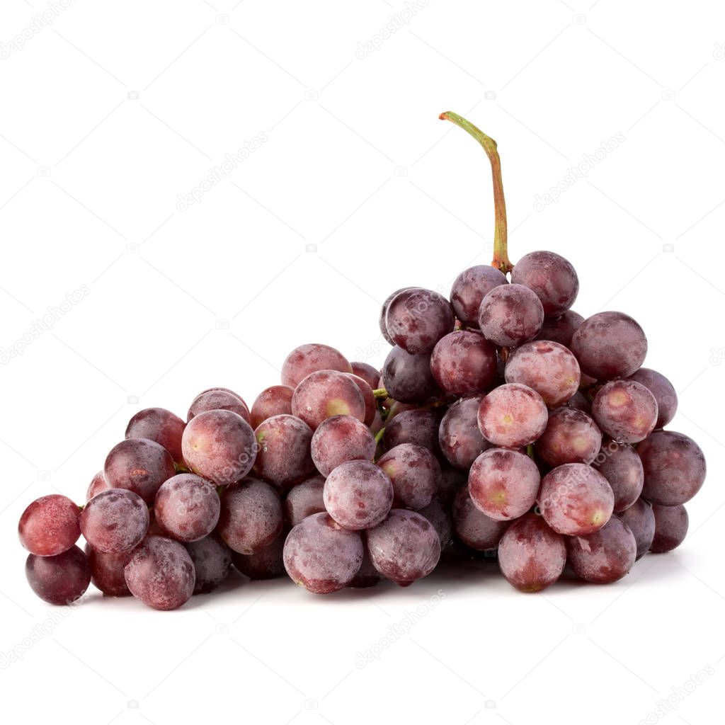 Red grape berries bunch