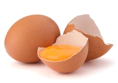 Kırık yumurta yumurta kabuğu 