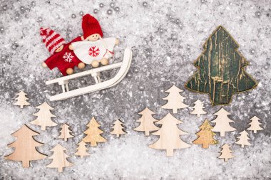 Noel tebrik kartı.. 