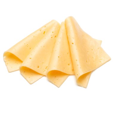 izole peynir dilimleri