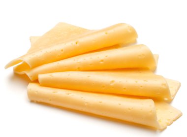 izole peynir dilimleri