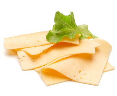 izole peynir dilimleri