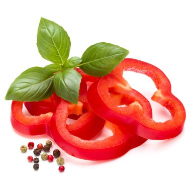 Kırmızı tatlı biber dilimleri 
