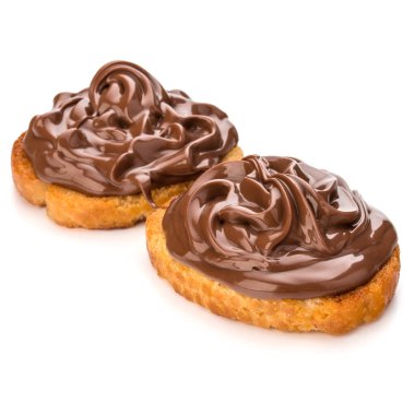 Çikolata kremalı sandviç. 