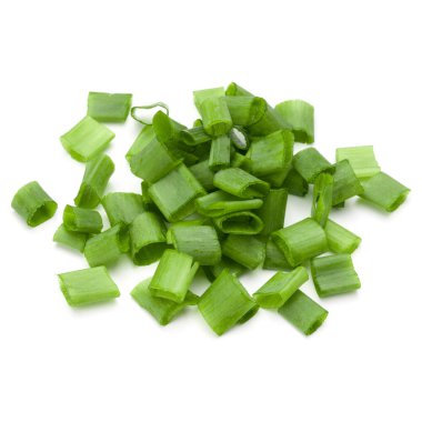 chopped spring onion  clipart