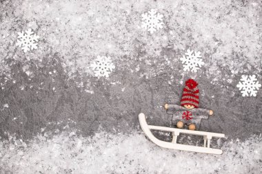 Noel tebrik kartı..