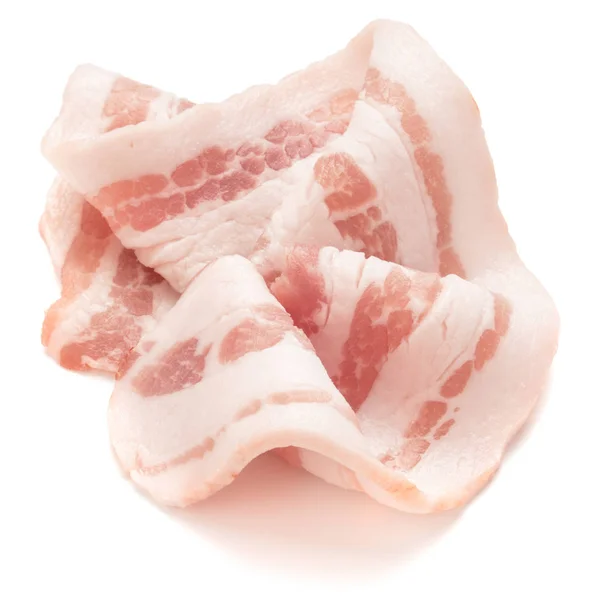 Sliced pork bacon — Stock Photo, Image