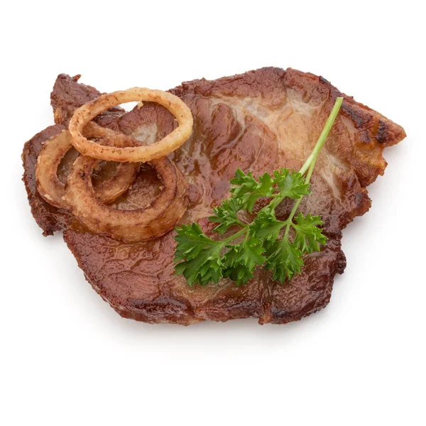 Carne de cerdo frita cocida — Foto de Stock