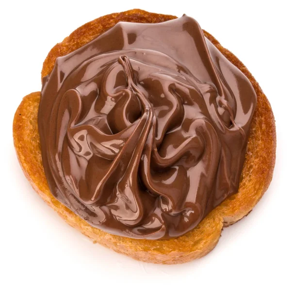 Kanapka z krem czekoladowy — Zdjęcie stockowe