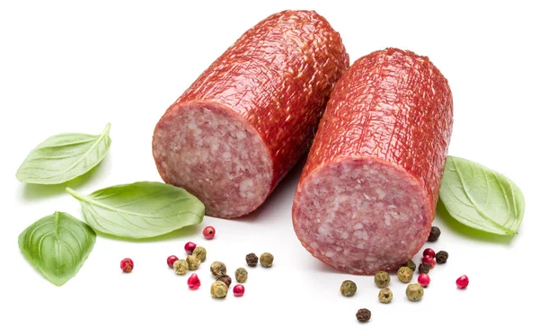 Salame salsiccia affumicata — Foto Stock