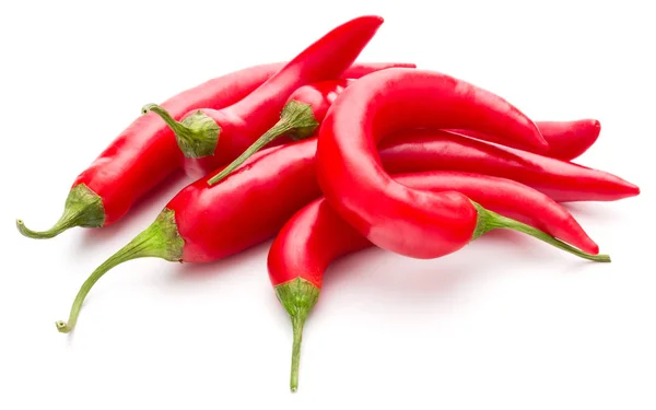 Červené chilli nebo chilli papričky cayenne — Stock fotografie