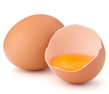 Kırık yumurta ve çiğ yumurta