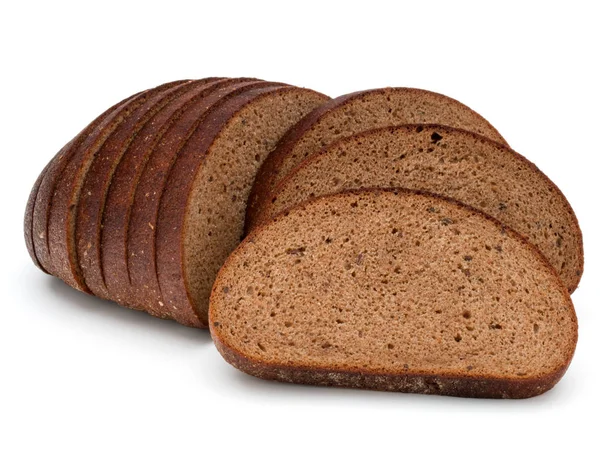 Fresh sliced rye bread loaf — Stock Photo, Image