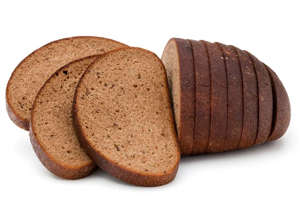 Καρβέλι φρέσκα φέτες ψωμί σίκαλης — Φωτογραφία Αρχείου