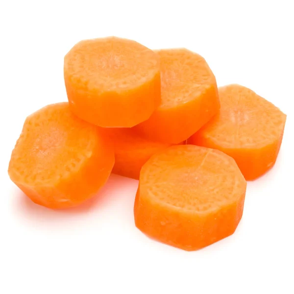 Trozos de zanahoria picada — Foto de Stock