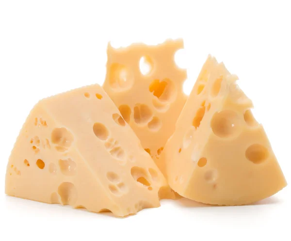 Cheese blocks close up — Stock Photo, Image