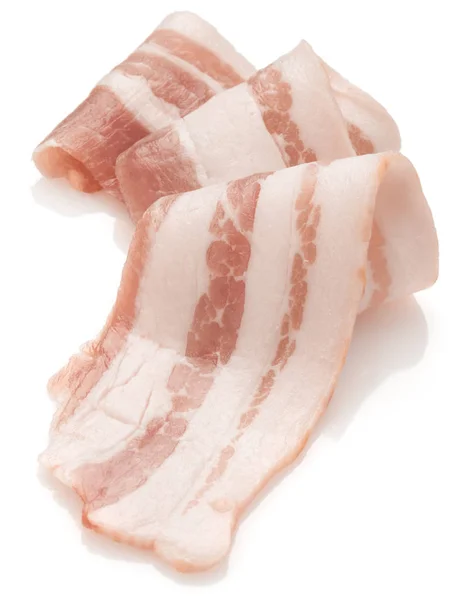 Sliced pork bacon — Stock Photo, Image