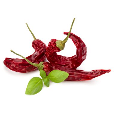 Kırmızı kırmızı acı biber kurutulmuş