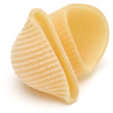 İtalyan lumakonisi beyaz arkaplanda izole