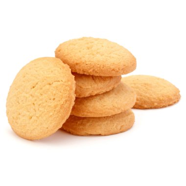 yığılmış kısa pasta kurabiye