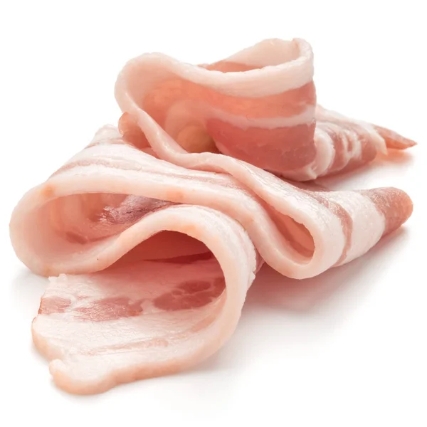 Sliced pork bacon — Stock Photo, Image