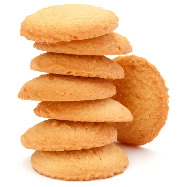 Staplade mördeg cookies — Stockfoto