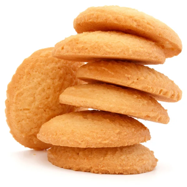 Gestapelde korte gebakje cookies — Stockfoto