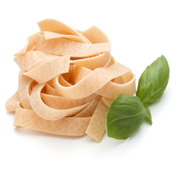 Italské těstoviny fettuccine hnízdo — Stock fotografie