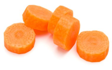 doğranmış havuç dilimleri