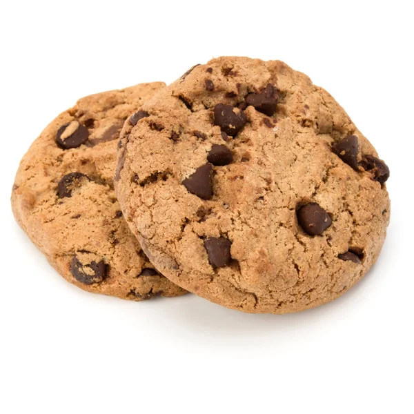 Two Chocolate chip cookies — Stock Photo, Image