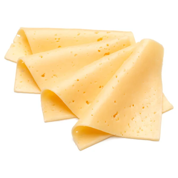 Fresh cheese slices — Stock Photo, Image