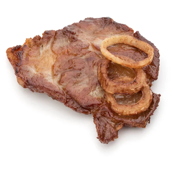 Carne di maiale fritta cotta — Foto Stock