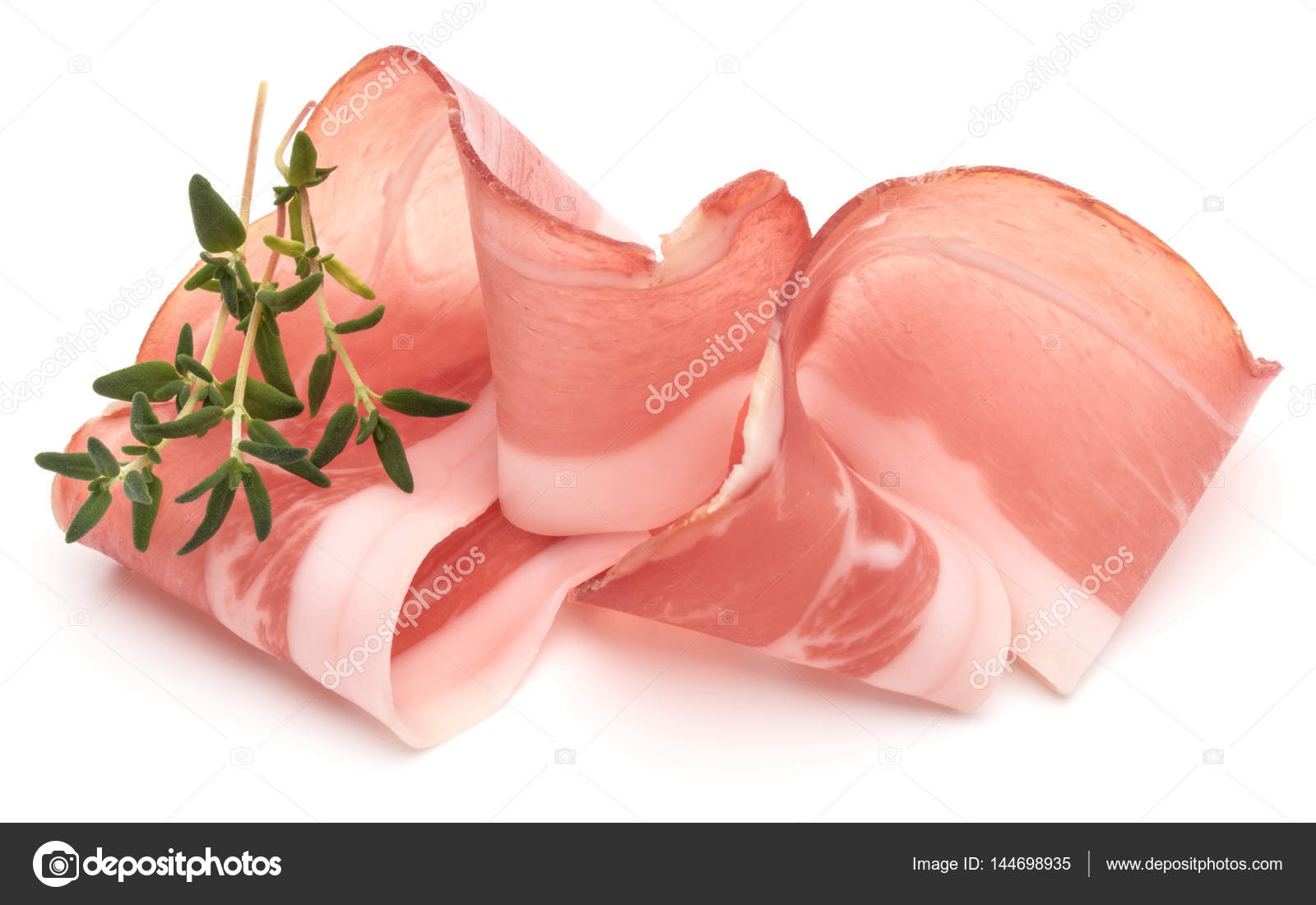 Italian prosciutto crudo Stock Photo by ©natika 144698935