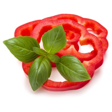 kırmızı biber dilimleri