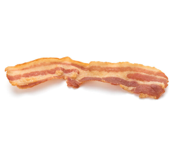 Crispy slice of bacon 