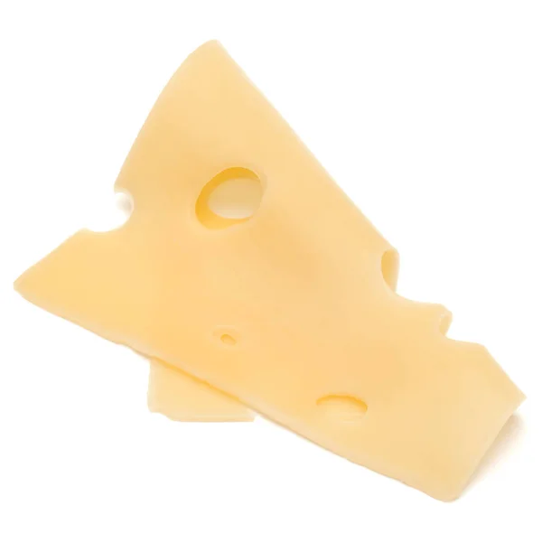 一个奶酪片 — 图库照片