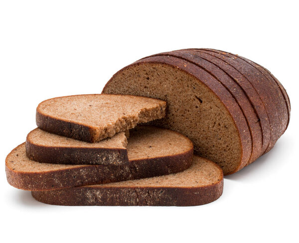 Fresh sliced rye bread 