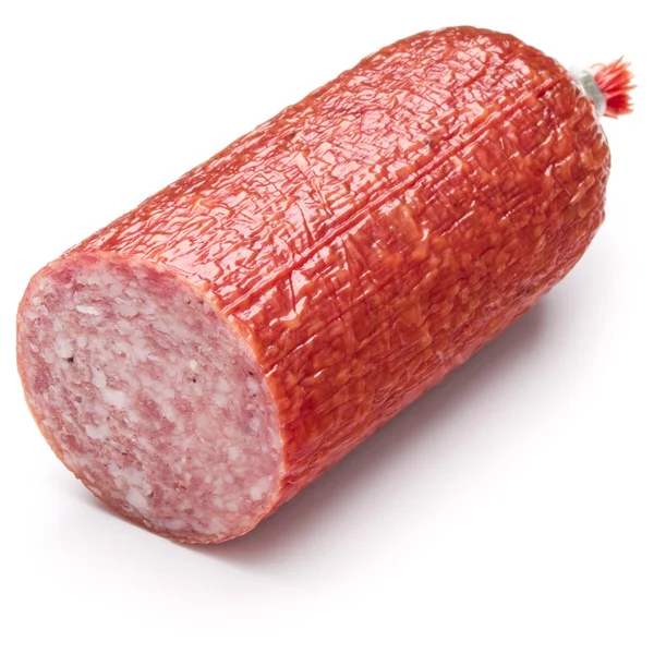 Salami smoked sausage — Stock Photo, Image