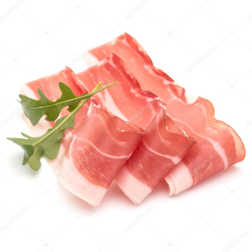 Italian prosciutto crudo