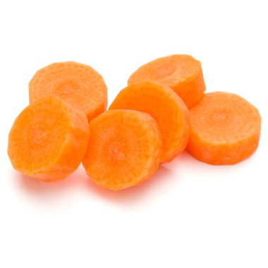 doğranmış havuç dilimleri