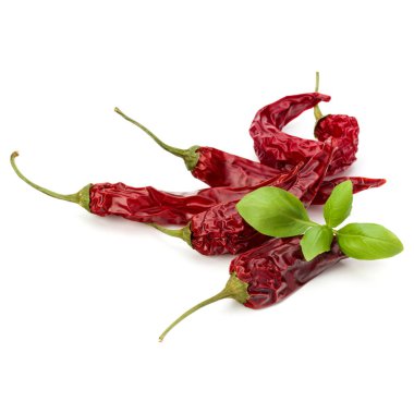 Kurutulmuş kırmızı biber.