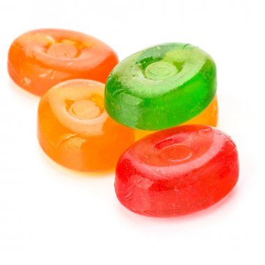 Küp kahverengi karamelize şeker