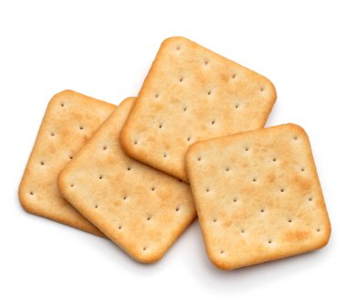 Dry cracker cookies clipart