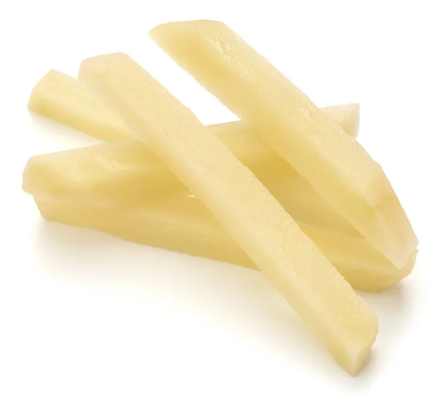 Syrové brambory nakrájené proužky — Stock fotografie