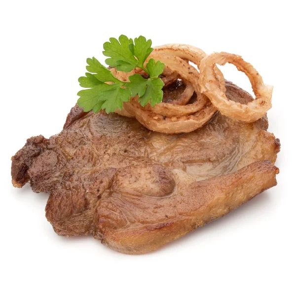 Carne di maiale fritta cotta — Foto Stock