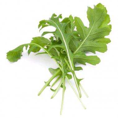 Yeşil taze rucola yaprakları 