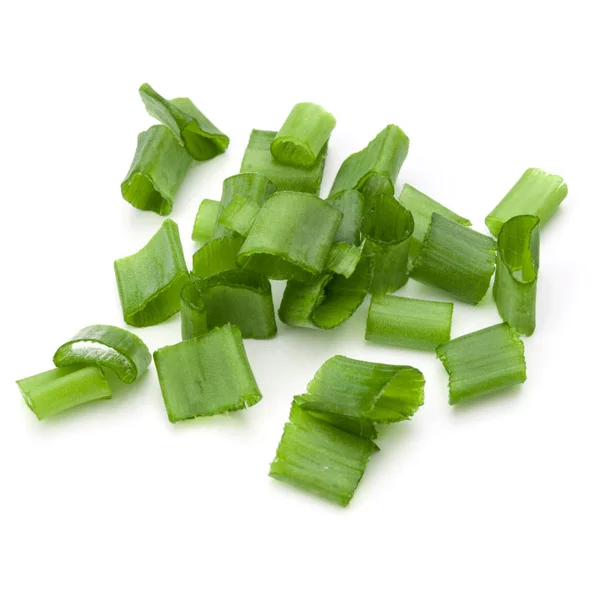 Chopped spring onion or scallion — Stock Photo, Image