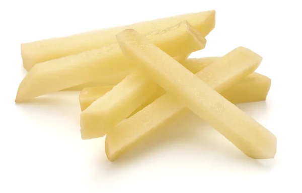 Sliced strips prepared for French fries — Stock Photo, Image